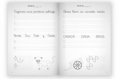 Cuadernos de caligrafía